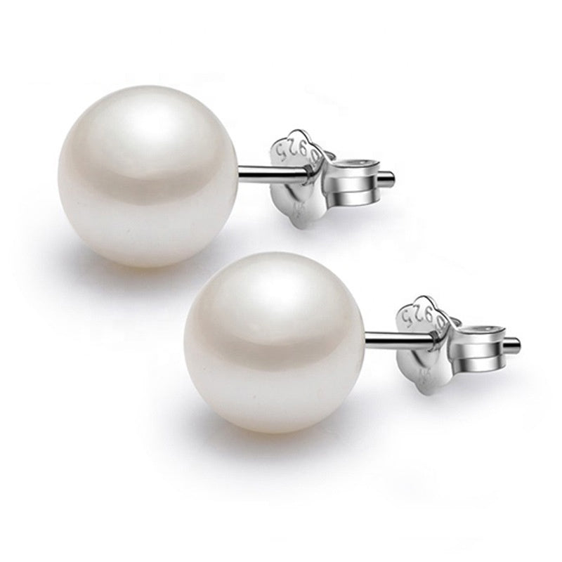 Freshwater Pearl Stud Earrings