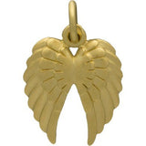 Gold Double Wing Necklace