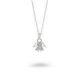 CZ Angel Necklace II