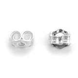 Silver Butterfly Backs