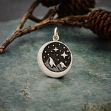 Snow Cap Mountain Necklace