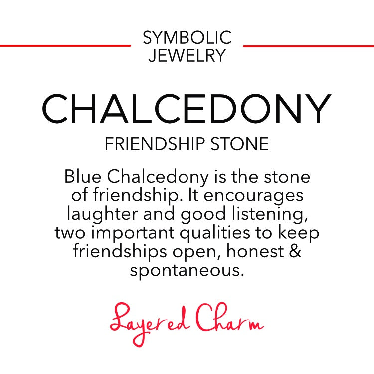 Chalcedony Stone Bracelet