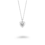 Small Puff Heart Necklace