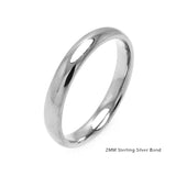 Dome Sterling Silver Ring