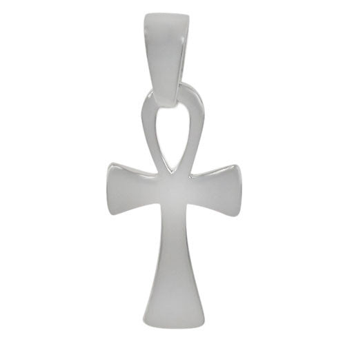 Smooth Ankh Cross Necklace
