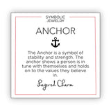 Flat Anchor Necklace