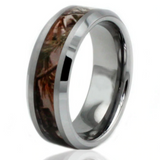 Camouflage Tungsten Ring