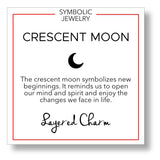 Swarovski Crystal Moon Necklace
