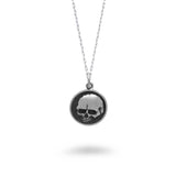 Circle Skull Necklace