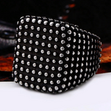 Dot Textured Signet Ring