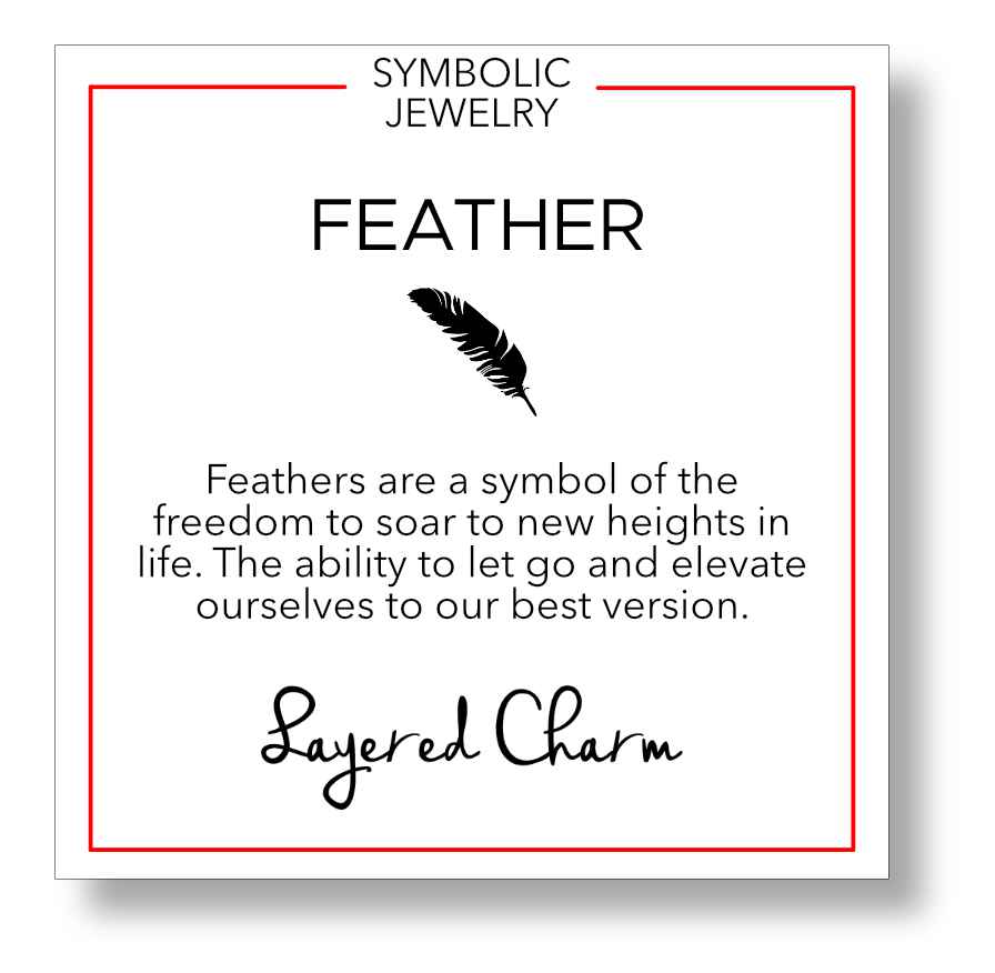 Feather Closed Ring