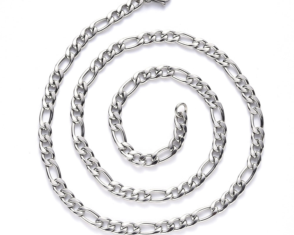 Stainless Steel Figaro Chain