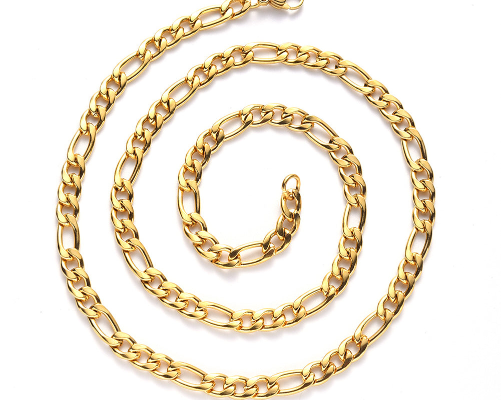 Stainless Steel Figaro Chain