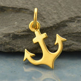Flat Anchor Necklace