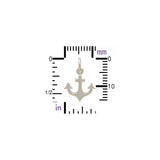 Flat Anchor Necklace