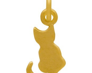 Tiny Sitting Cat Necklace