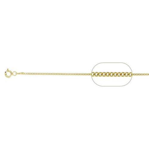 Gold Plated Curb Chain 1.0mm