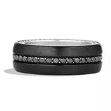 S.S. Black Eternity CZ Ring