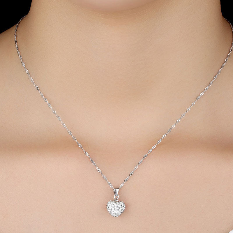Glitz Heart Necklace