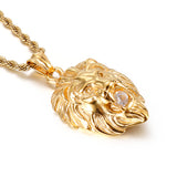 Lion's Face Necklace
