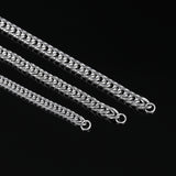 Stainless Steel Curb Mens Bracelet