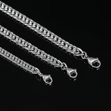 Stainless Steel Curb Mens Bracelet