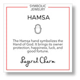 Filigree Hamsa Necklace