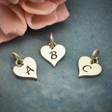 Heart Letter Initial Necklace
