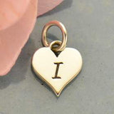 Heart Letter Initial Necklace
