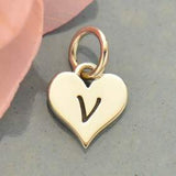 Heart Letter Initial Necklace