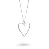 Hand Formed Heart Necklace