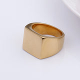 Smooth Signet Ring