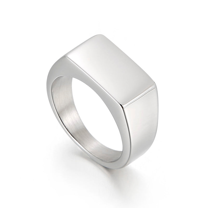 Rectangle Signet Ring