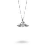 Heart and Angel Wings Necklace