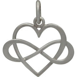 Infinity and Heart Necklace