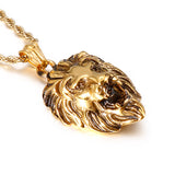 Lion's Face Necklace