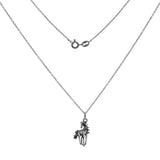 Horse Side look Necklace