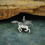 Wild Mountain Horse Necklace