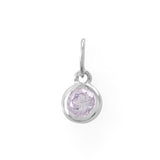 Round Birthstone Necklace