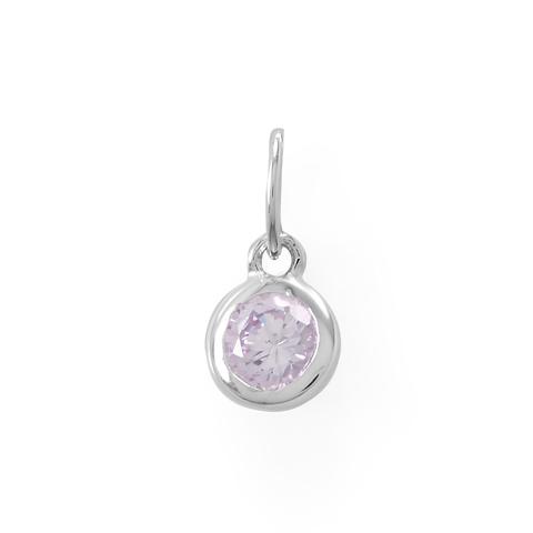 Round Birthstone Necklace