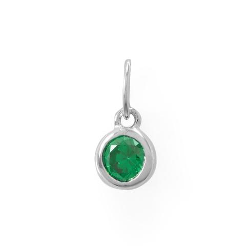 Round Birthstone Necklace