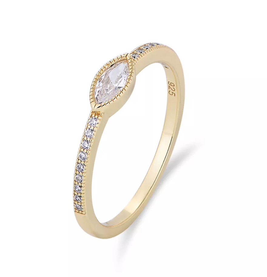 Marquise CZ Ring