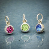 Round Birthstone Necklace