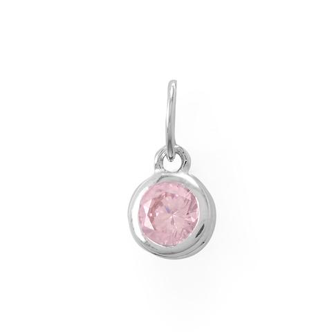 Round Birthstone Necklace