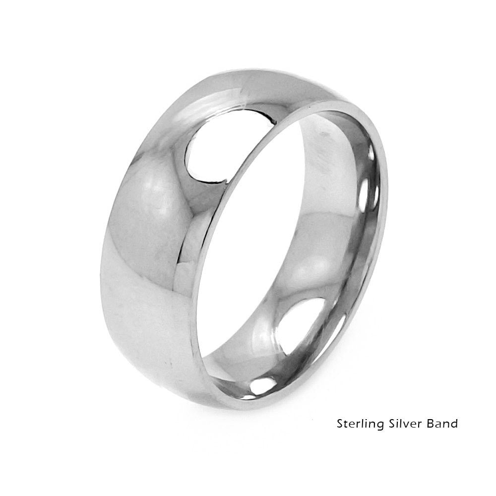 Dome Sterling Silver Ring