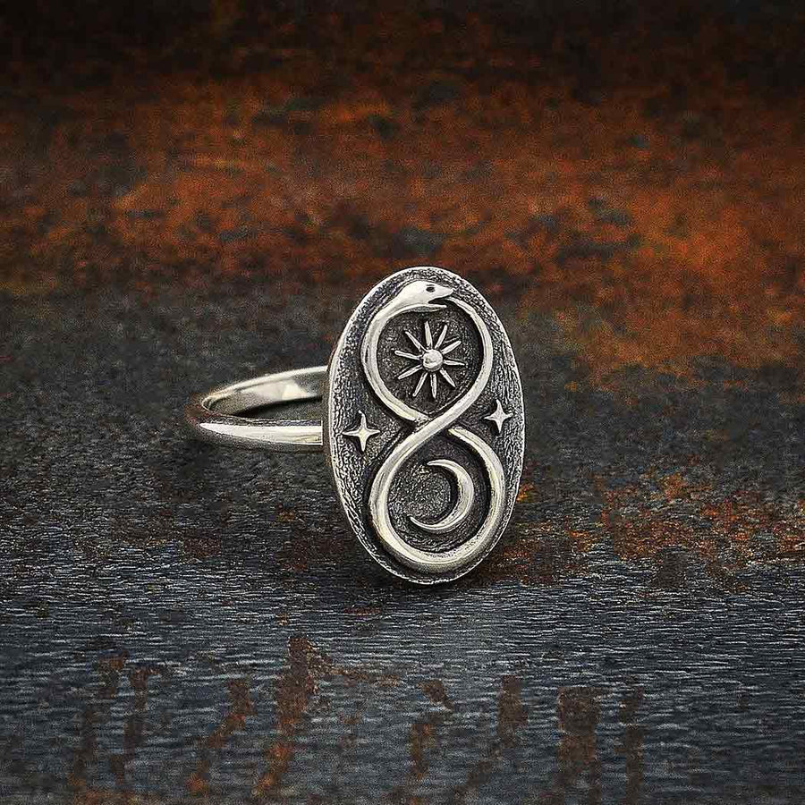 Ouroboros Infinity Ring