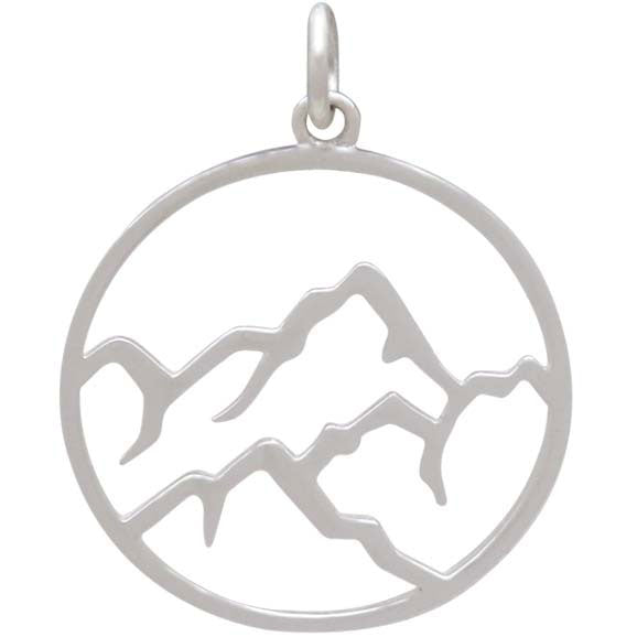 Outlined Rocky Mountain Necklace