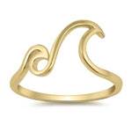 Double Wave Ring
