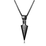 Stainless Steel Arrowhead Necklace