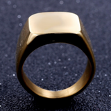 Polished Signet Ring